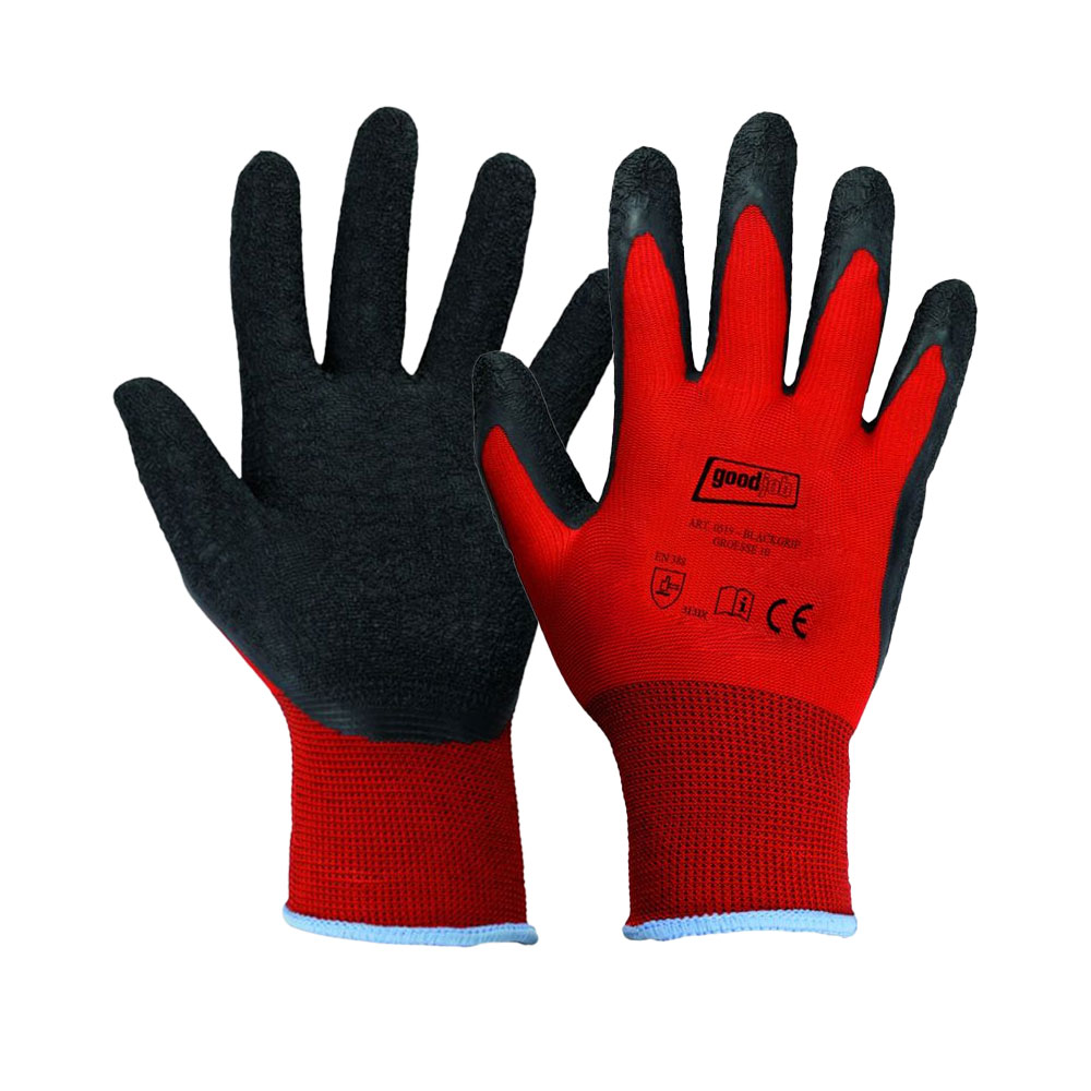 Bild 1 *BLACK GRIP* GOODJOB® HANDSCHUHE AT 2 Norm: EN 388