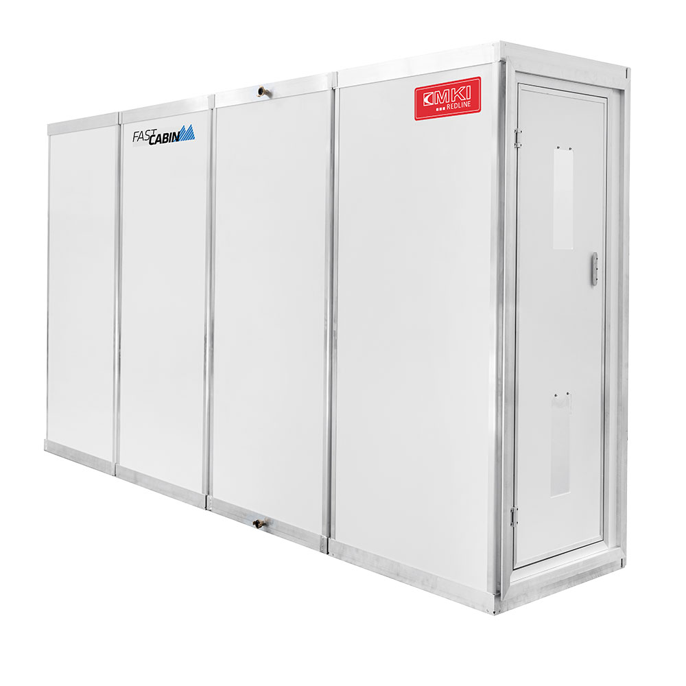 Bild 1 MKI REDLINE Personalschleuse 4 Kammer V2 Alu / Kunststoff mit automatischer Dusche Bild 1 MKI REDLINE Personalschleuse 4 Kammer V2 Alu / Kunststoff mit automatischer Dusche