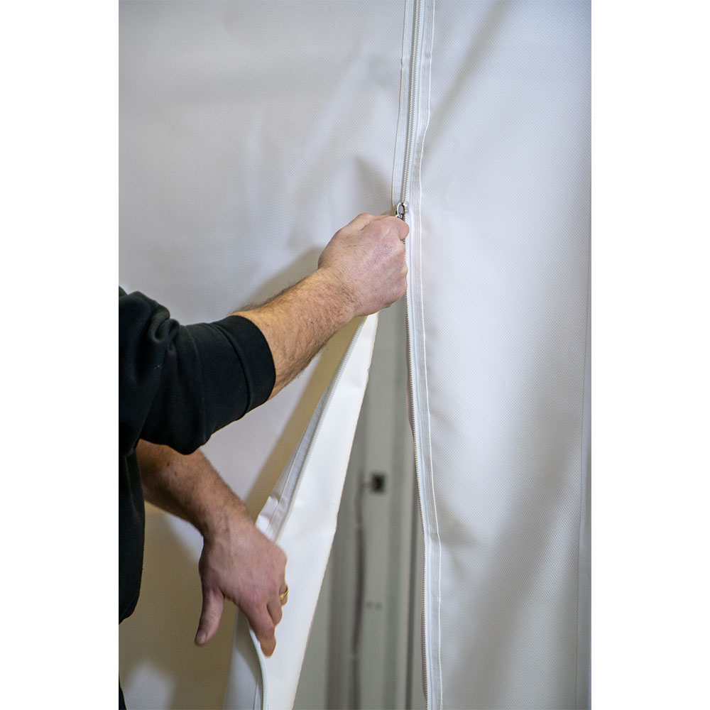 Bild 5 Folientüren H-Tür mit Reißverschluss (1,5 x 2,25 m)