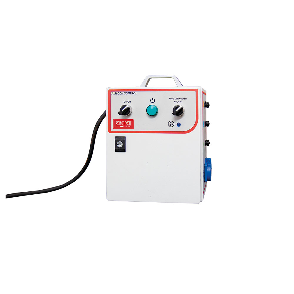 Bild 1 Steuerbox Zwangsverriegelung für Materialschleuse MKI REDLINE Bild 1 Steuerbox Zwangsverriegelung für Materialschleuse MKI REDLINE